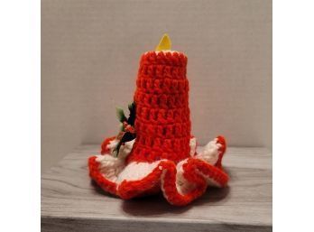 Super Cute Vintage MCM Handbags Crocheted 'candle' Excellent Condition