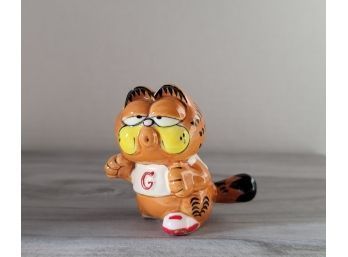 Who Doesn't Love This Cat! Vintage 1981 Enesco Garfield Figurine Excellent Condition