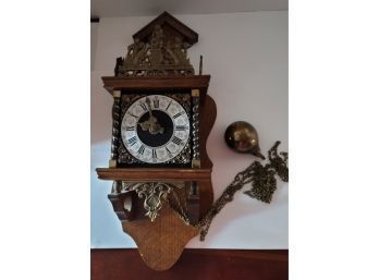 Another Beautiful Clock You Save! Vintage Zaanse Dutch Wall Clock