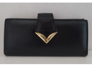 Vintage MCM Woman's Kangaroo Leather Clutch Wallet Great Condition