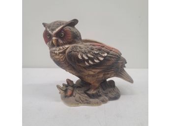 HOOT FOR MORE Owls Vintage Napcoware Ceramic Planter