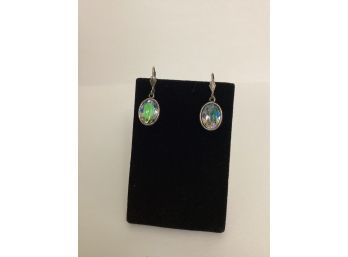 Faceted Clip Earrings