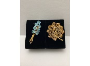 Signed Mamselle Brooches