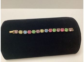Colorful Stones Costume Bracelet