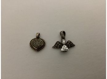 Two Marked 925 Charms
