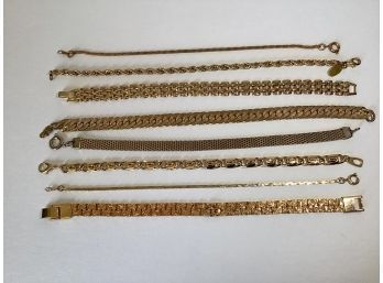 Gold Tone Costume Bracelets