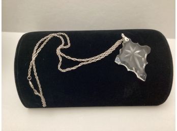 Crystal Pendant Necklace