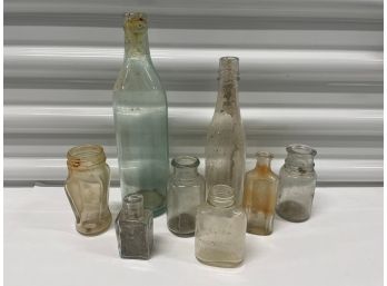 Collection Of Old Bottle Incl. Morlicks Malted Milk Lunch Tablets