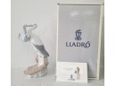 1994 Lladro Spain La Ciguena Y El Nino Figurine With Box