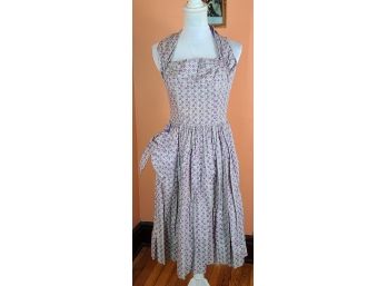 Swirl Around In This One Of A Kind Homemade Cutie! 1940s Sundress Like New!
