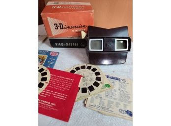 1960s ViewMaster 3-D And Loads Of Slides