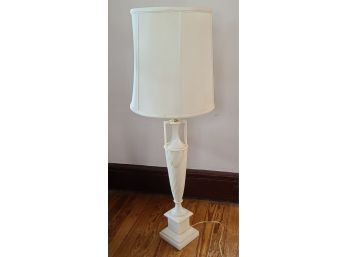 OOH LALA! Stunning Vintage Solid Marble Berger Swivel Harp Lamp PICKUP ONLY