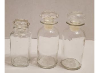 Vintage Owens-Illinois Apothecary Bottles