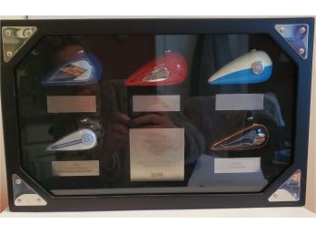 Harley Fans! 2006 Mini Gas Tank Ornament Set Pickup Only
