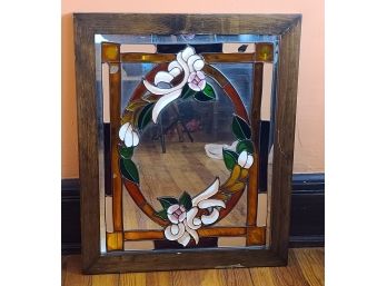 Vintage Handpainted Wall Mirror PICKUP ONLY
