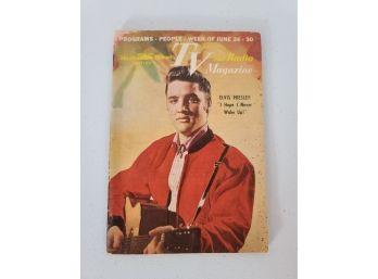 1956 TV Guide Featuring Elvis Presley OH YES