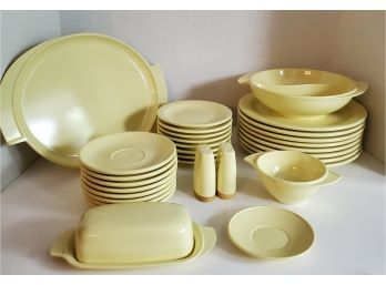 Wow! Huge Lot Of Vintage Boontonware Dinnerware Pickup Only