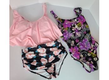 2 Adorable Retro Swimsuits Including Classic Catalina