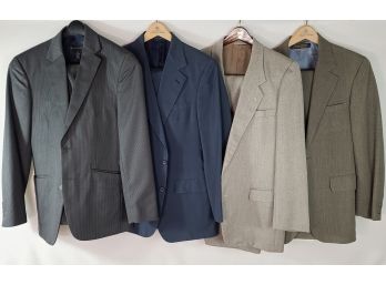 4 Modern Men's Suits Brooks Bros Lord & Taylor And More PICKUP ONLY