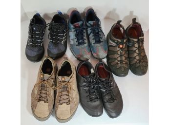 5 Pairs Men's Merell Sneakers Size 11 & 11.5 PICKUP ONLY