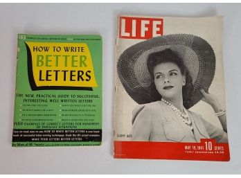 1941 Life Magazine & 1946 Writing Magazine