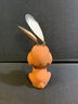 Antique German Rabbit Candy Container With Spring Mounted Ears.