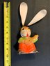 Antique German Paper Mache Bobble Ears Bunny!
