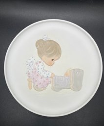 Precious Moments Porcelain Mother's Love Series 'The Hand That Rocks The Future'
