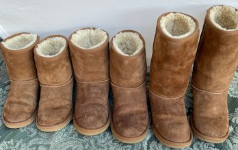 3 Pairs Childrens Ugg Boots