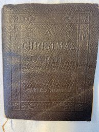 'A Christmas Carol' By Dickens,  Antique Miniature Pocket Book