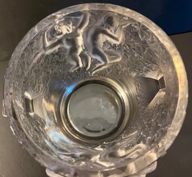 Lalique 'Ganymede' Crystal Ice Bucket