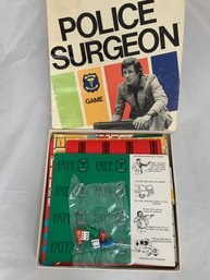 1972 Police Surgeon Board Game