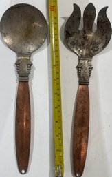 Vintage Serving Set    - 12 Inches In Length