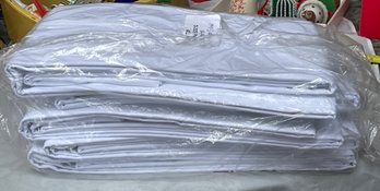 5 New 250 Threadcount Queen Flat Sheets