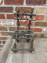 Handmade Twig Decorative Chair
