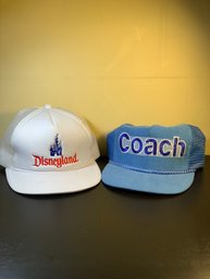 Set Of  8!  Hats Including: Colorado, Baseball, Disney, Fishing, NASCAR Hats