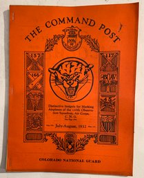 Historic Colorado National Guard Publications From 1931,32