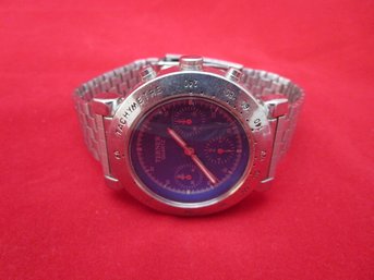 Mens Terner Quartz Wrist Watch Blue Face Model PE5544