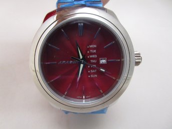 Aragon Watch Mens Radius Epson VX43E11C Water Resistant