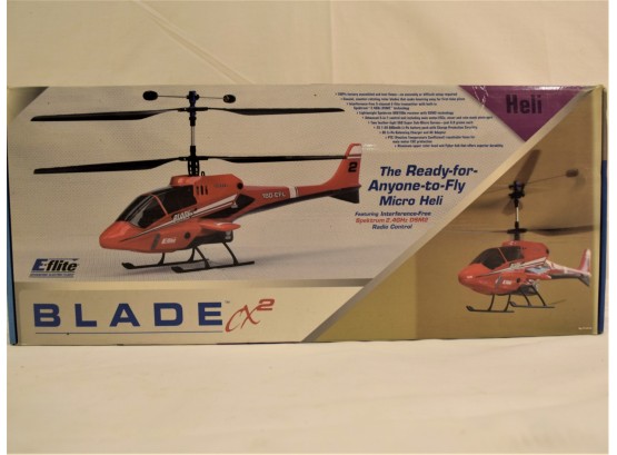E-Flite Blade CX2 Heli- Remote Control Helicopter