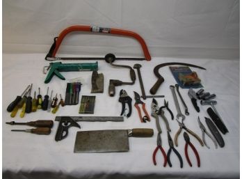 Tools W/ Bow Saw