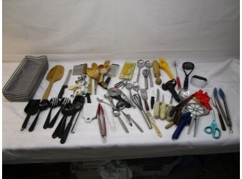 Kitchen Utensil & Assorted Knife Collection.