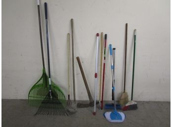 Rakes, Brooms And Pole Extensions