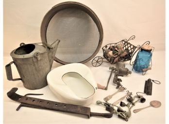 Dealer Lot Of Country Antiques And Collectables
