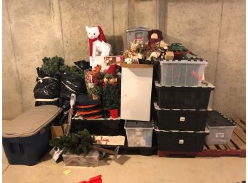 Large Collection Of Christmas Decorations