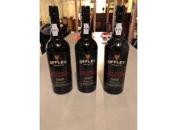 3 Bottles Offley Porto 2000