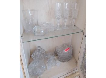 Group Of Cut Glass And Decorative Pieces