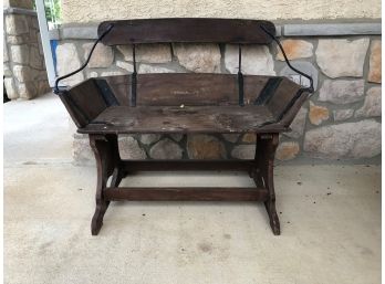 Horse Carriage Seat Bench