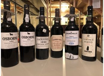 7 Bottles Of 1994 Vintage Porto Wines