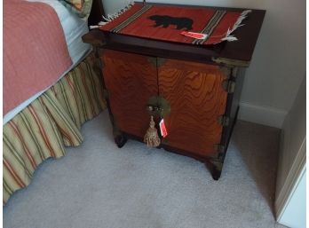 Pair Of Asian Style Nightstands